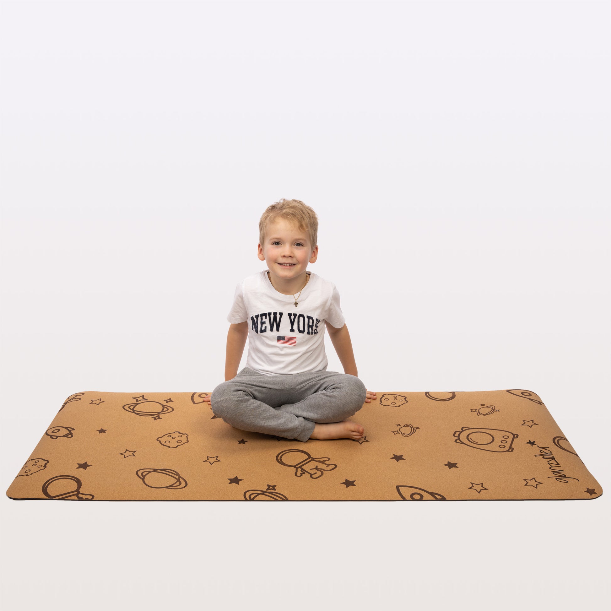 Glanzvoller-Yogamatte-Kinder-318798-rocket0456 Kinder Yogamatte Rocket Kork mit Raphael