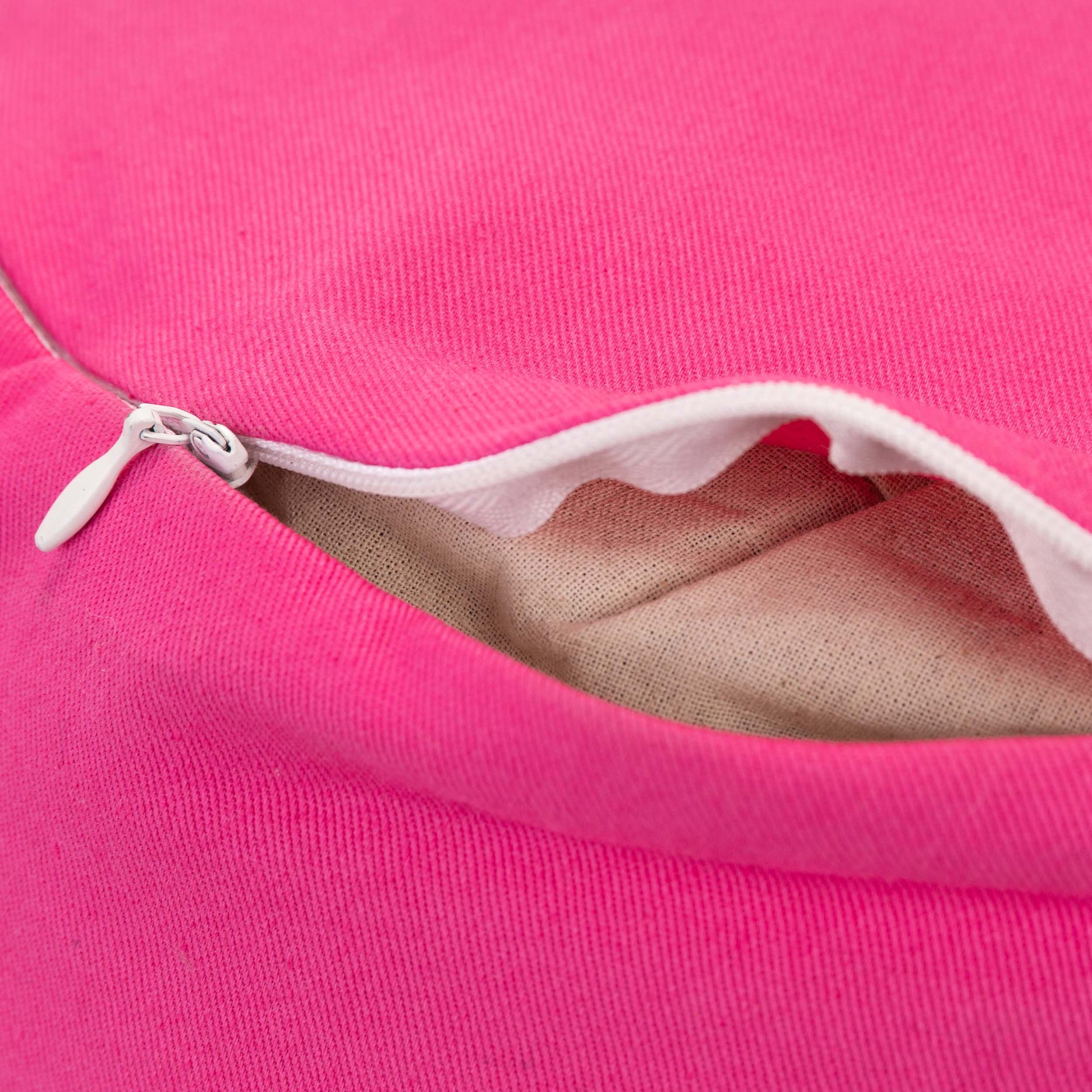 glanzvoller Yogakissen-Padma pink lotus-5483172947-40861 Reisverschluss