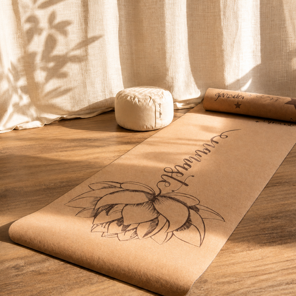 Yogamatte Namaste