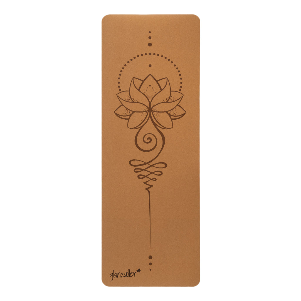 Yogamatte Kork Lotus 