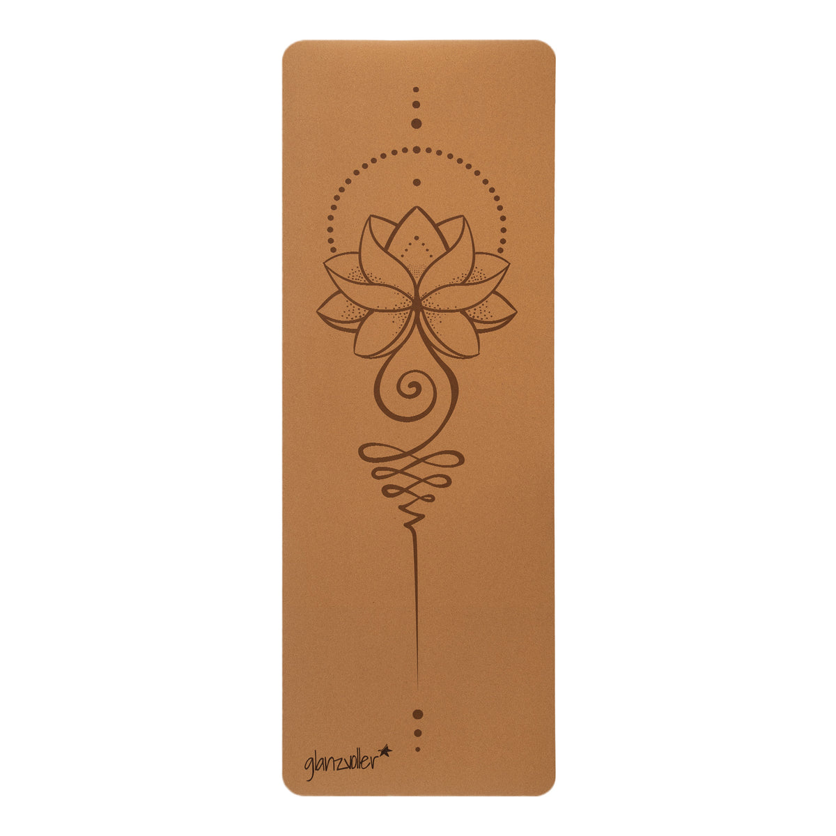 Yogamatte Kork Lotus 