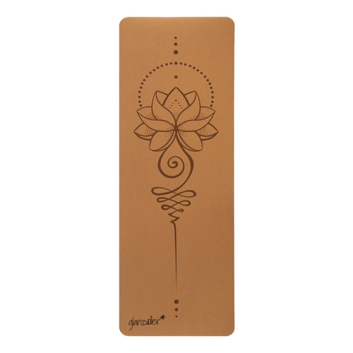 Yogamatte Kork Lotus 