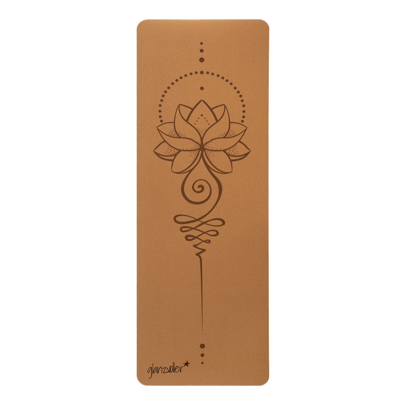 Yogamatte Kork Lotus 