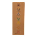 Yogamatte Kork Chakren 