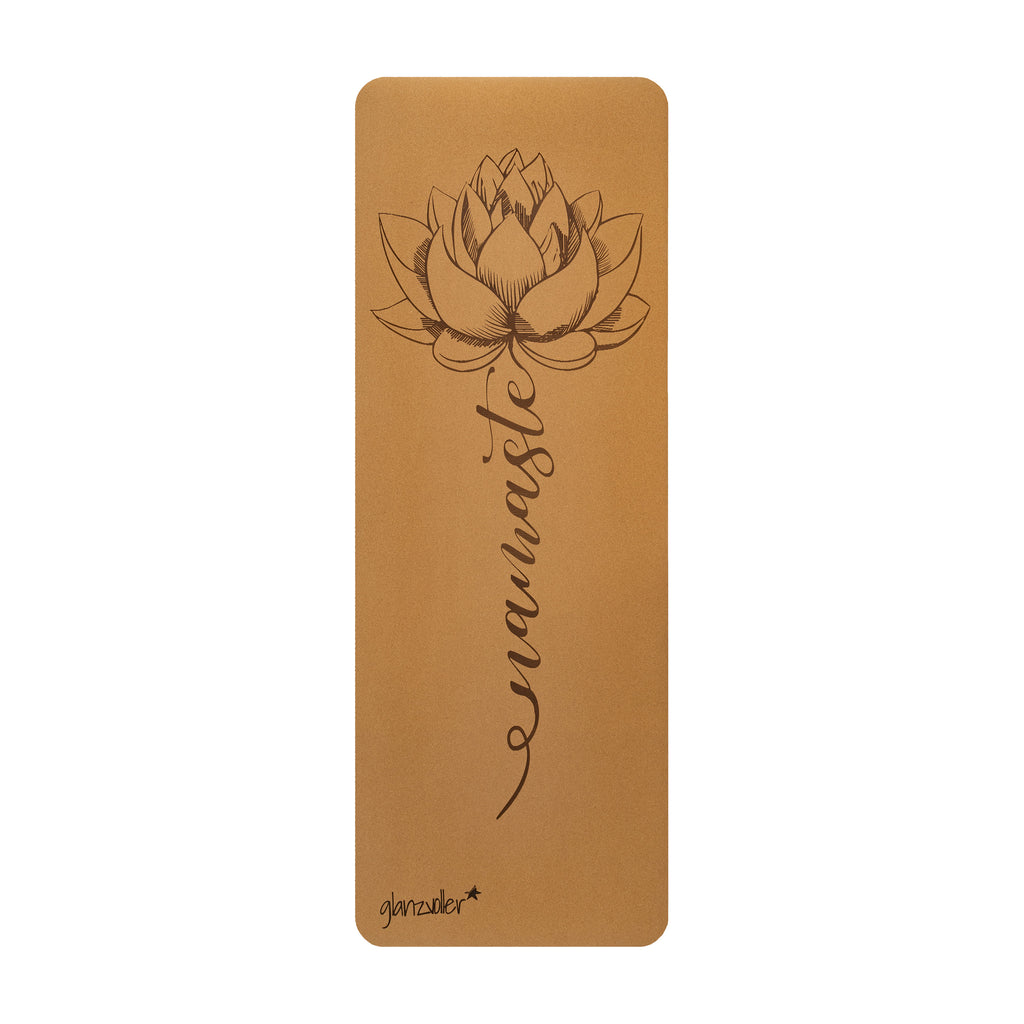 Yogamatte Kork Namasté