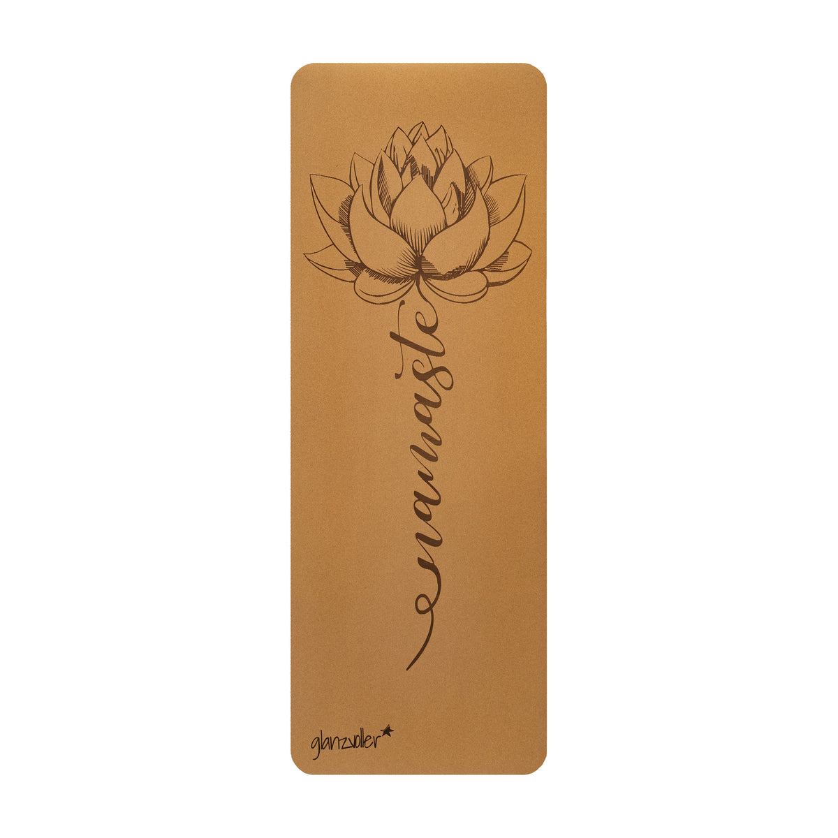 Yogamatte Kork Namasté