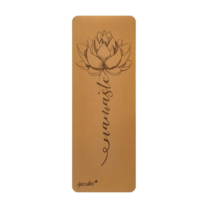 Yogamatte Kork Namasté