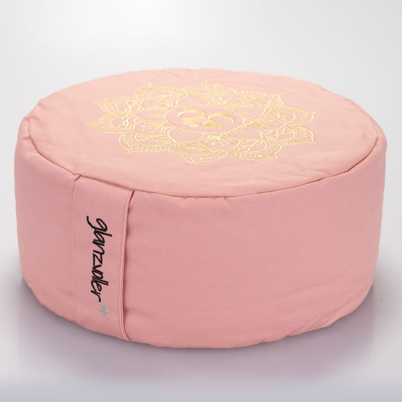 glanzvoller Yogakissen-Mali Lotus hellrosa-5483172947-90548 seitlich
