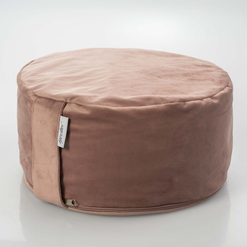 Yogakissen Rosa Samt