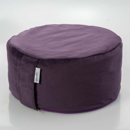 Yogakissenbezug violett Samt