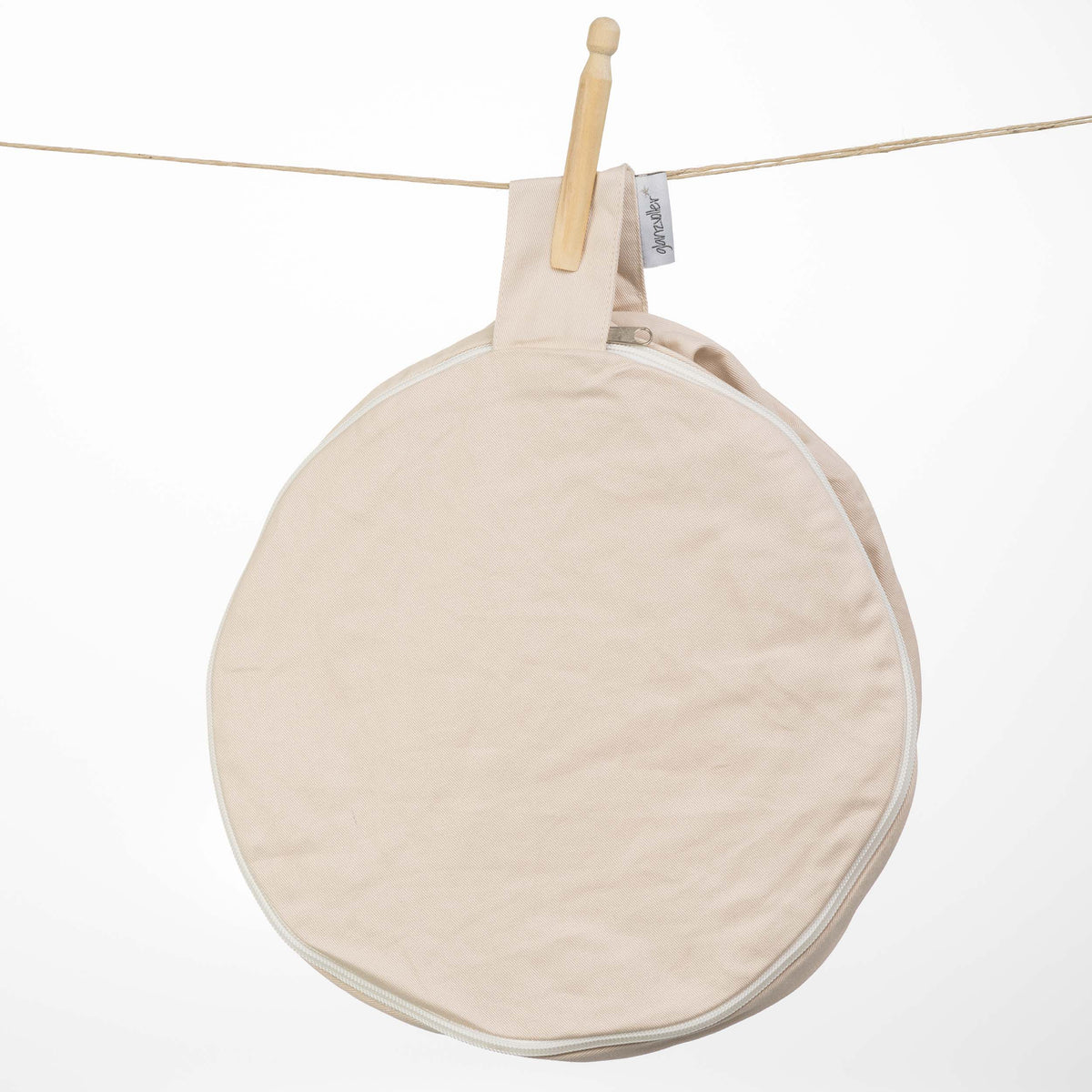 Yogakissenbezug beige