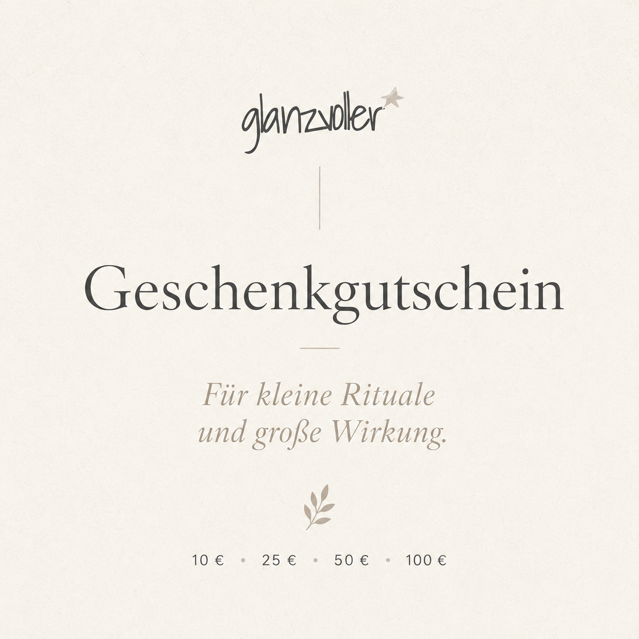 Geschenkgutschein
