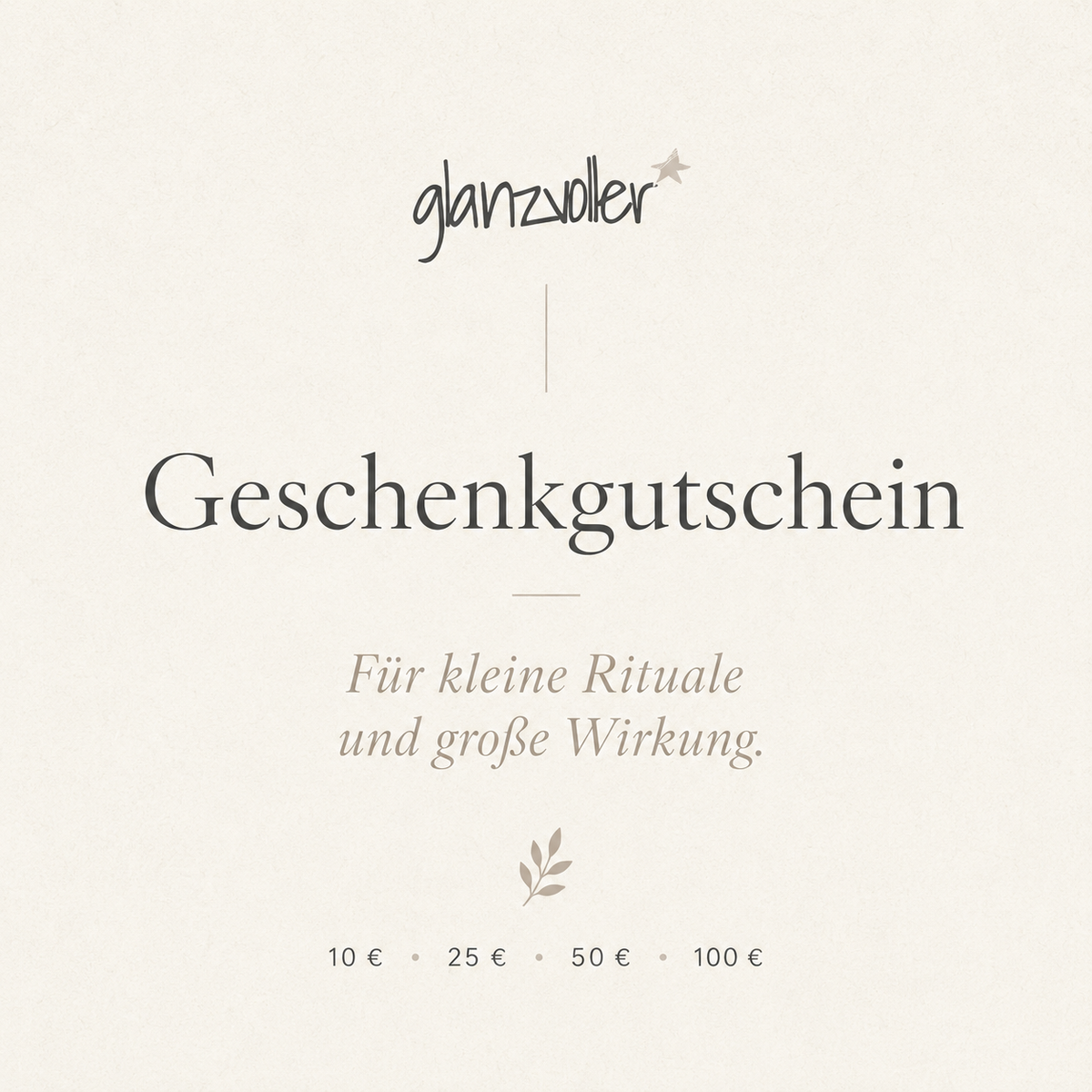 Geschenkgutschein