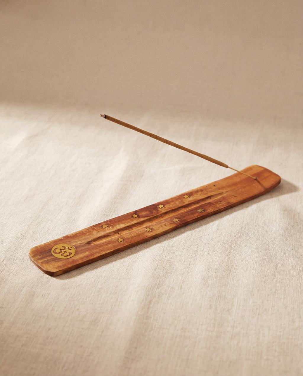 Räucherstäbchenhalter Holz OM