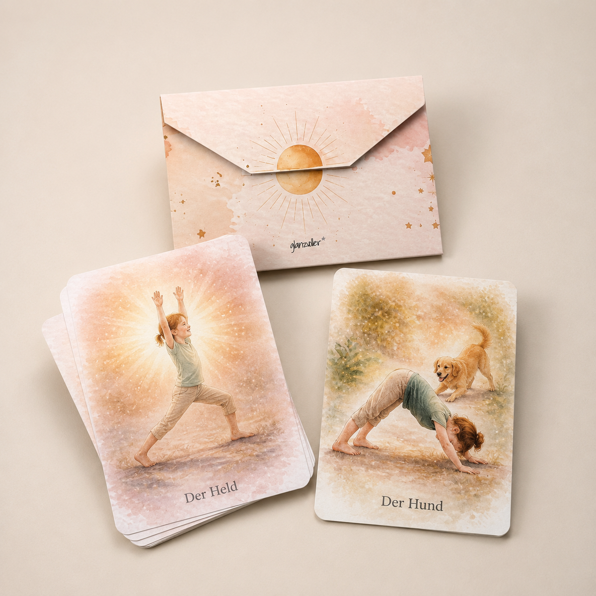 Kinderyoga-Karten