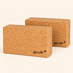 Yogablock 2er-Set glanzvoller