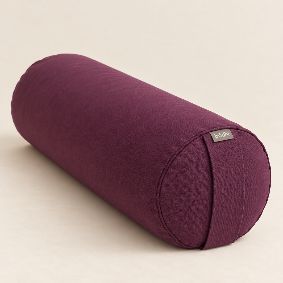 Yoga Bolster bordeaux glanzvoller